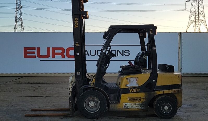 2013 Yale GDP35VX Forklifts For Auction: Leeds -27th, 28th, 29th, 30th November 24 @ 8:00am full