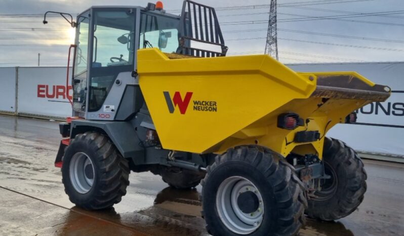 2019 Wacker Neuson DV100 Site Dumpers For Auction: Leeds -27th, 28th, 29th, 30th November 24 @ 8:00am full