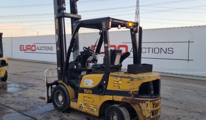 2019 Yale GDP35VX Forklifts For Auction: Leeds -27th, 28th, 29th, 30th November 24 @ 8:00am full