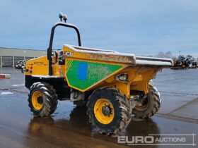 2016 JCB 6TFT Site Dumpers For Auction: Leeds -27th, 28th, 29th, 30th November 24 @ 8:00am full