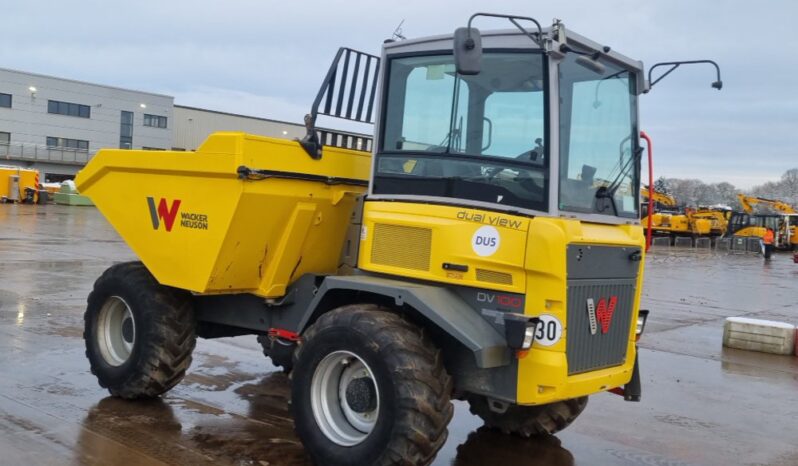 2019 Wacker Neuson DV100 Site Dumpers For Auction: Leeds -27th, 28th, 29th, 30th November 24 @ 8:00am full