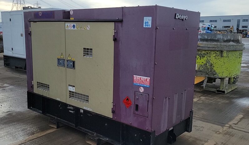 2015 Denyo 60kVA Static Generator, Isuzu Engine Generators For Auction: Leeds -27th, 28th, 29th, 30th November 24 @ 8:00am full