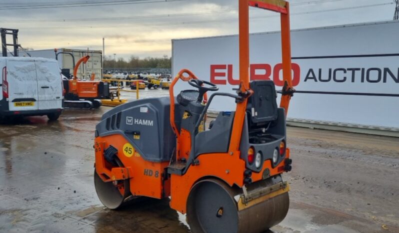 2018 Hamm HD8VV Rollers For Auction: Leeds -27th, 28th, 29th, 30th November 24 @ 8:00am full