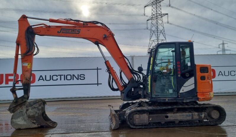 2018 Hitachi ZX85USB-5A 6 Ton+ Excavators For Auction: Leeds -27th, 28th, 29th, 30th November 24 @ 8:00am full