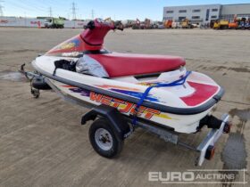 1995 Mastercraft Wet Jet Duo 300 Kraze Petrol Jet Ski, 2 Stroke Yamaha 70cc Engine, Single Axle Trailer Boats For Auction: Leeds -27th, 28th, 29th, 30th November 24 @ 8:00am full