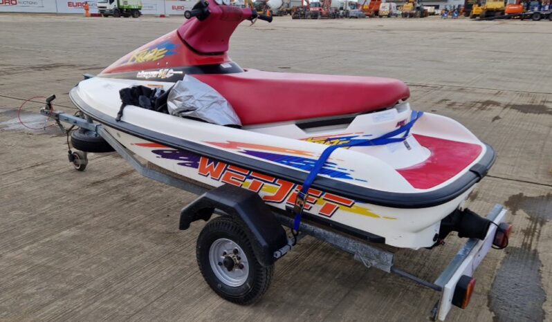 1995 Mastercraft Wet Jet Duo 300 Kraze Petrol Jet Ski, 2 Stroke Yamaha 70cc Engine, Single Axle Trailer Boats For Auction: Leeds -27th, 28th, 29th, 30th November 24 @ 8:00am full