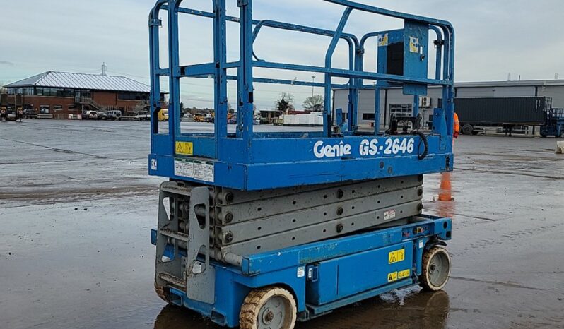 Genie GS2646 Manlifts For Auction: Leeds -27th, 28th, 29th, 30th November 24 @ 8:00am full