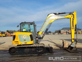 2021 JCB 86C-2 6 Ton+ Excavators For Auction: Leeds -27th, 28th, 29th, 30th November 24 @ 8:00am full