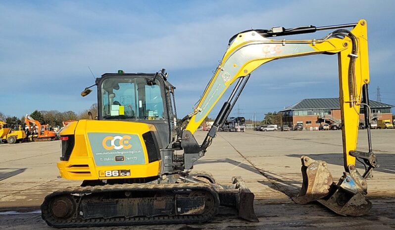 2021 JCB 86C-2 6 Ton+ Excavators For Auction: Leeds -27th, 28th, 29th, 30th November 24 @ 8:00am full