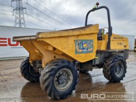 2018 Mecalac TA6 Site Dumpers For Auction: Leeds -27th, 28th, 29th, 30th November 24 @ 8:00am