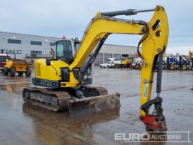 2021 Wacker Neuson EZ80 6 Ton+ Excavators For Auction: Leeds -27th, 28th, 29th, 30th November 24 @ 8:00am full