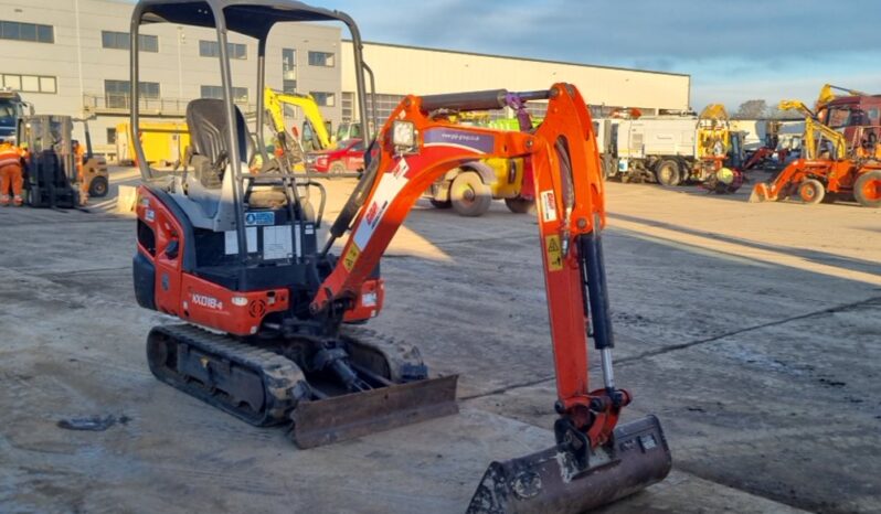 2019 Kubota KX018-4 Mini Excavators For Auction: Leeds -27th, 28th, 29th, 30th November 24 @ 8:00am full