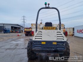 2013 Terex TA6 Site Dumpers For Auction: Leeds -27th, 28th, 29th, 30th November 24 @ 8:00am full