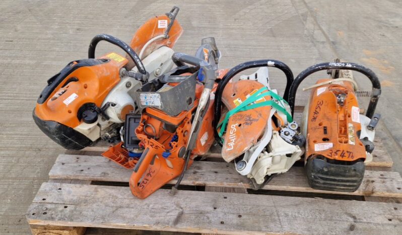 Stihl Petrol Quick Cut Saw (4 of) (Spares) Asphalt / Concrete Equipment For Auction: Leeds -27th, 28th, 29th, 30th November 24 @ 8:00am full