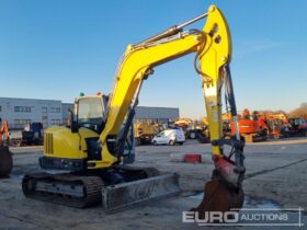 2021 Wacker Neuson EZ80 6 Ton+ Excavators For Auction: Leeds -27th, 28th, 29th, 30th November 24 @ 8:00am full