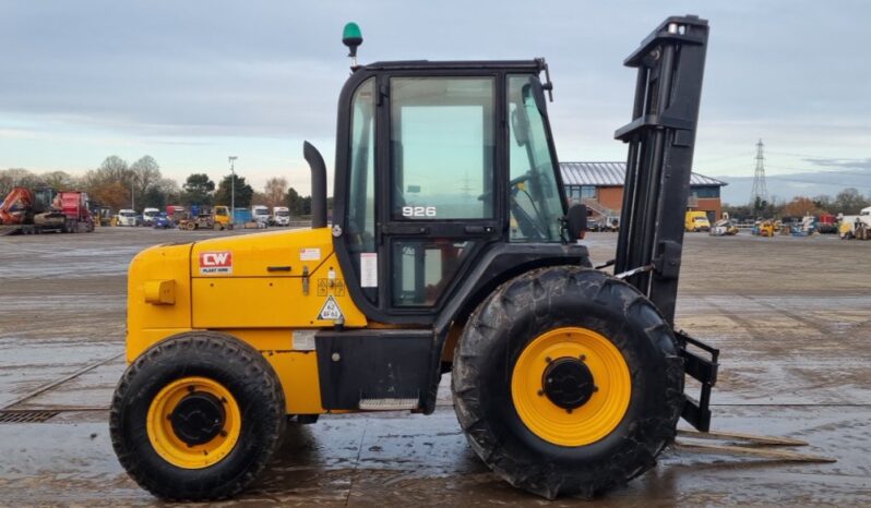 2012 JCB 926-4 Rough Terrain Forklifts For Auction: Leeds -27th, 28th, 29th, 30th November 24 @ 8:00am full