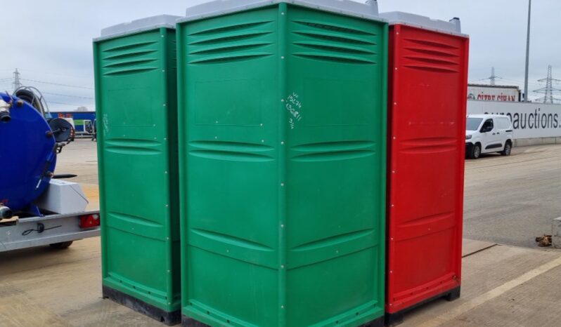 Armal Portable Single Toilet Block (4 of) (Cannot Be Reconsigned) Containers For Auction: Leeds -27th, 28th, 29th, 30th November 24 @ 8:00am full