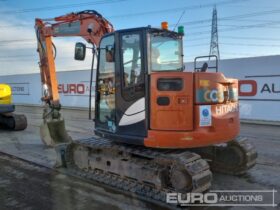 2020 Hitachi ZX85USB-6 6 Ton+ Excavators For Auction: Leeds -27th, 28th, 29th, 30th November 24 @ 8:00am full