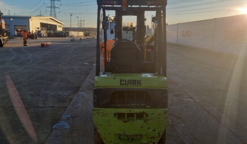 2016 Clark C18D Forklifts For Auction: Leeds -27th, 28th, 29th, 30th November 24 @ 8:00am full