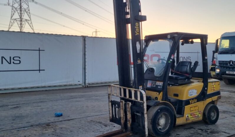 2019 Yale GDP35VX Forklifts For Auction: Leeds -27th, 28th, 29th, 30th November 24 @ 8:00am