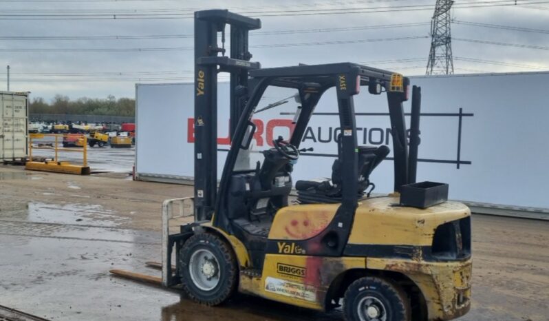 2012 Yale GDP35VX Forklifts For Auction: Leeds -27th, 28th, 29th, 30th November 24 @ 8:00am full