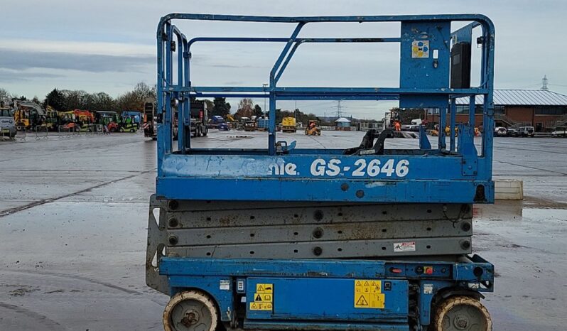 Genie GS2646 Manlifts For Auction: Leeds -27th, 28th, 29th, 30th November 24 @ 8:00am full