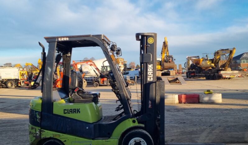 2015 Clark C20SD Forklifts For Auction: Leeds -27th, 28th, 29th, 30th November 24 @ 8:00am full