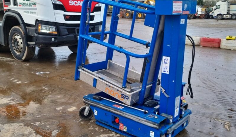 2017 Power Towers Nano SP Manlifts For Auction: Leeds -27th, 28th, 29th, 30th November 24 @ 8:00am full