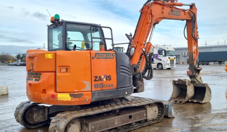 2018 Hitachi ZX85USB-5A 6 Ton+ Excavators For Auction: Leeds -27th, 28th, 29th, 30th November 24 @ 8:00am full