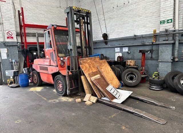 1990 Linde H50DW Straight Mast Forklift For Auction on 2024-12-07