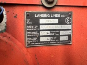 1990 Linde H50DW Straight Mast Forklift For Auction on 2024-12-07 full