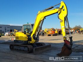 2021 Wacker Neuson EZ80 6 Ton+ Excavators For Auction: Leeds -27th, 28th, 29th, 30th November 24 @ 8:00am full