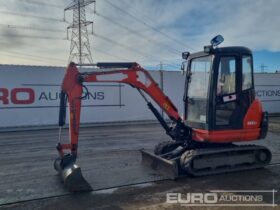 2016 Kubota KX61-3 Mini Excavators For Auction: Leeds -27th, 28th, 29th, 30th November 24 @ 8:00am