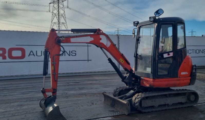 2016 Kubota KX61-3 Mini Excavators For Auction: Leeds -27th, 28th, 29th, 30th November 24 @ 8:00am