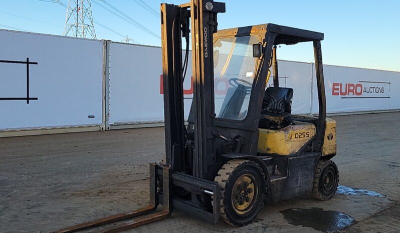 Daewoo D25S-3 Forklifts For Auction: Leeds -27th, 28th, 29th, 30th November 24 @ 8:00am