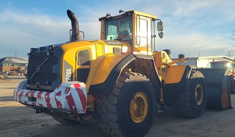 2012 Volvo L220G Wheeled Loaders For Auction: Leeds -27th, 28th, 29th, 30th November 24 @ 8:00am full