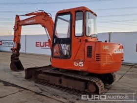 Daewoo S55 Mini Excavators For Auction: Leeds -27th, 28th, 29th, 30th November 24 @ 8:00am full