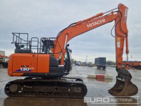 2017 Hitachi ZX130LCN-6 10 Ton+ Excavators For Auction: Leeds -27th, 28th, 29th, 30th November 24 @ 8:00am full