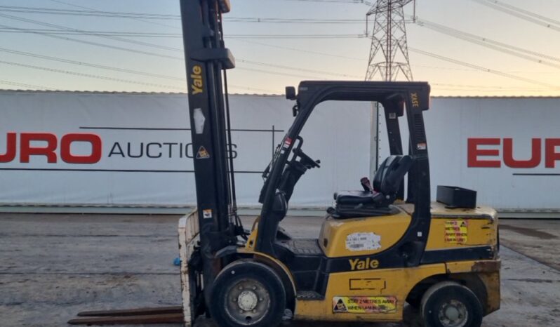 2019 Yale GDP35VX Forklifts For Auction: Leeds -27th, 28th, 29th, 30th November 24 @ 8:00am full