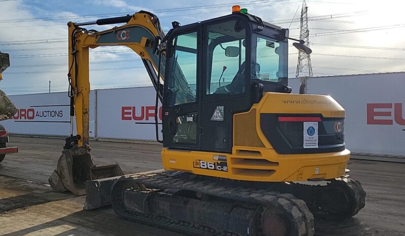 2021 JCB 86C-2 6 Ton+ Excavators For Auction: Leeds -27th, 28th, 29th, 30th November 24 @ 8:00am full