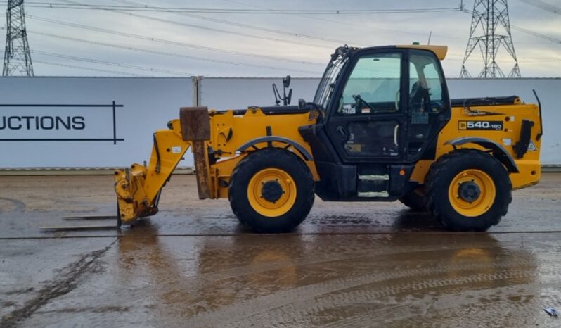 2018 JCB 540-180 Hi Viz Telehandlers For Auction: Leeds -27th, 28th, 29th, 30th November 24 @ 8:00am full