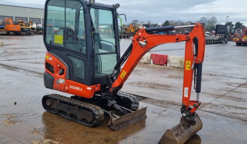 2018 Kubota KX018-4 Mini Excavators For Auction: Leeds -27th, 28th, 29th, 30th November 24 @ 8:00am full