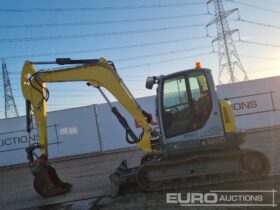 2021 Wacker Neuson EZ80 6 Ton+ Excavators For Auction: Leeds -27th, 28th, 29th, 30th November 24 @ 8:00am full