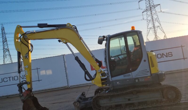 2021 Wacker Neuson EZ80 6 Ton+ Excavators For Auction: Leeds -27th, 28th, 29th, 30th November 24 @ 8:00am full