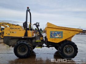 2018 Mecalac TA6 Site Dumpers For Auction: Leeds -27th, 28th, 29th, 30th November 24 @ 8:00am full