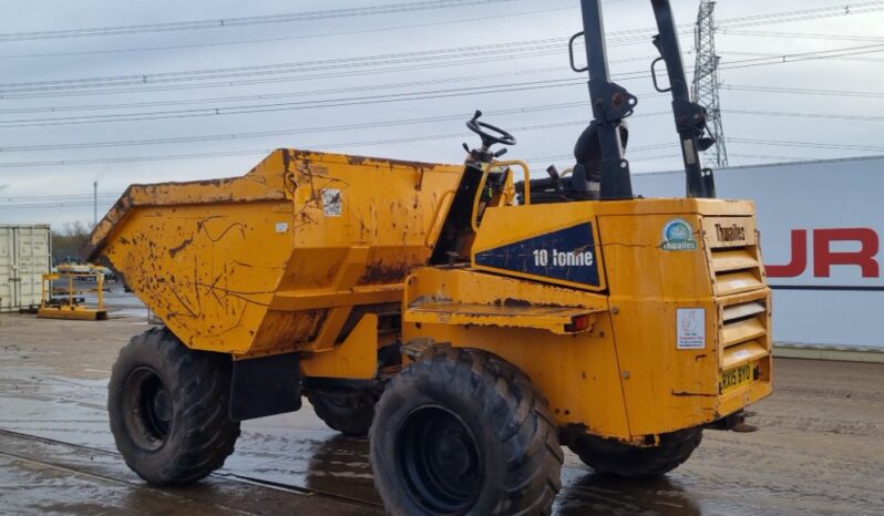 2015 Thwaites 10 Ton Site Dumpers For Auction: Leeds -27th, 28th, 29th, 30th November 24 @ 8:00am full