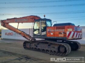 Hitachi ZX280LC-3 20 Ton+ Excavators For Auction: Leeds -27th, 28th, 29th, 30th November 24 @ 8:00am full