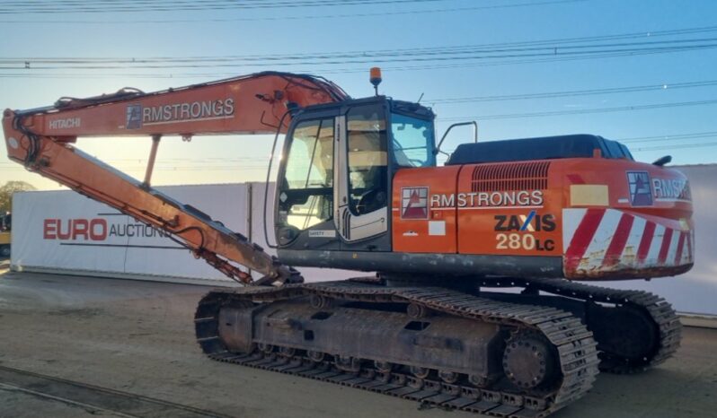 Hitachi ZX280LC-3 20 Ton+ Excavators For Auction: Leeds -27th, 28th, 29th, 30th November 24 @ 8:00am full