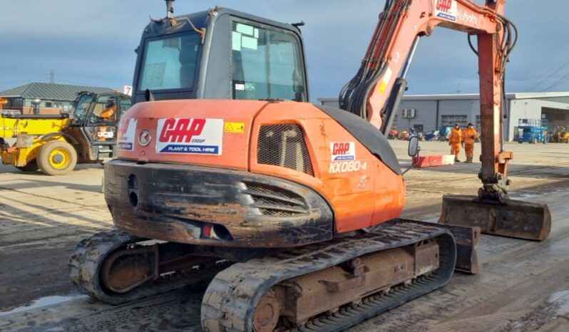 2014 Kubota KX080-4 6 Ton+ Excavators For Auction: Leeds -27th, 28th, 29th, 30th November 24 @ 8:00am full