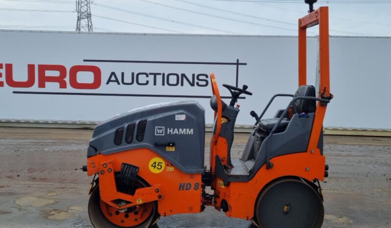 2018 Hamm HD8VV Rollers For Auction: Leeds -27th, 28th, 29th, 30th November 24 @ 8:00am full